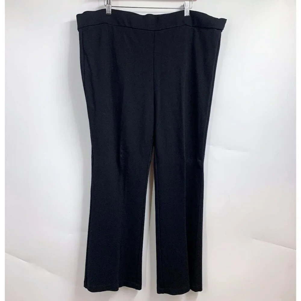 NYJD Women's Waist Match Major Wide Leg Jeans In‎ Plus Size 22W